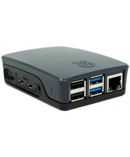 Raspberry Pi plastikust ümbris Raspberry Pi 4 B jaoks, must