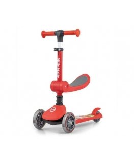 Kids Tricycle Scooter Fuzzy Red Milly Mally