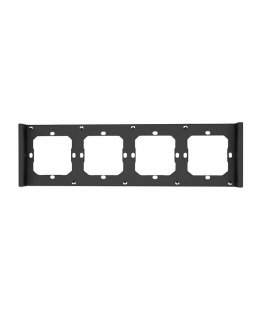 Frame for switch M5 80 quadruple 4-fold SONOFF M5-4C-80-F (graphite/black)