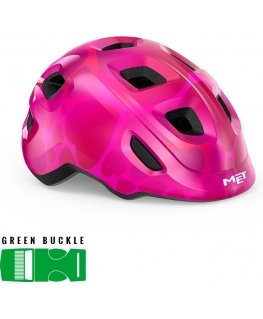 MET Hooray -pyöräilykypärä, 46-52 cm, pinkki