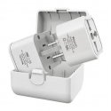MC25 Travel Adapter Plug Kit White