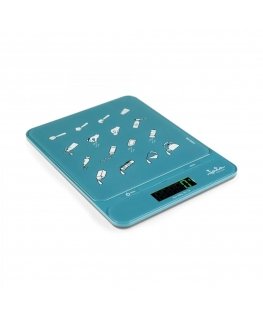 JATA HBAL1204 kitchen scale Blue Countertop Rectangle Electronic kitchen scale