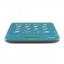 JATA HBAL1204 kitchen scale Blue Countertop Rectangle Electronic kitchen scale