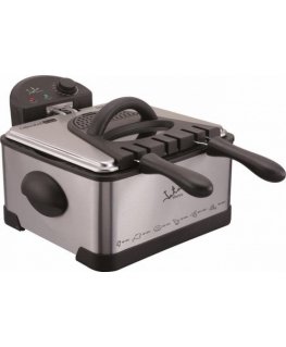 JATA FR700 rasvakeitin Kaksois 4 L 2000 W Ruostumaton teräs