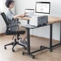 Spacetronik Buddy 02 Lite adjustable table on wheels, black