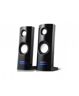 Audiocore AC860 loudspeaker 2-way Black Wired 4 W