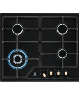 Electrolux EGS6436RK Black Built-in Gas 4 zone(s)