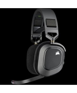 Corsair HS80 RGB Austiņas Bezvadu Speļu Melns