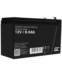 Green Cell AGM46 industrial rechargeable battery Sealed Lead Acid (VRLA) 8000 mAh 12 V