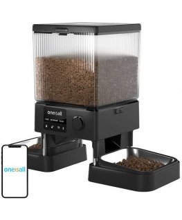 Automatic Double Pet Feeder WiFi Oneisall