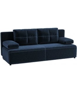Sofa bed MUNICH with storage box, dark mėlynas