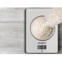 Beper 90.131 Grey Countertop Rectangle Electronic kitchen scale