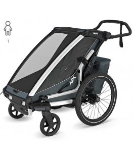 Thule Chariot Cross 2 - single bicycle trailer | G3 dark slate