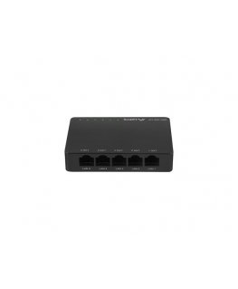 Lanberg DSP2-1005-12V network switch Unmanaged Gigabit Ethernet (10/100/1000) Black