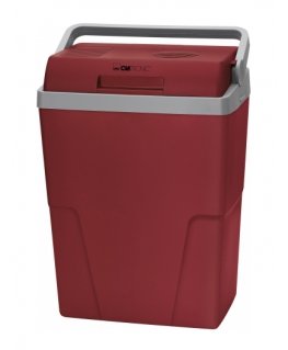 Clatronic KB 3713 kylmälaukku 25 L Sähkö Harmaa, Punainen