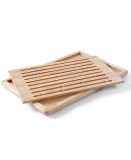 Bread cutting board with removable grid - Hendi 505502