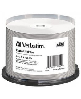 Verbatim DataLifePlus 4,7 GB DVD-R 50 шт