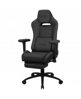 Aerocool Royal AeroWeave Yleispelituoli pehmustettu istuin musta