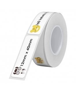 Thermal labels Niimbot stickers 12x40 mm, 160 pcs