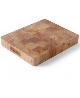 Cutting board with glued wood GN 1/2 - Hendi 506912