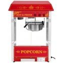 Royal Catering Professional, efficient adjustable popcorn machine 230V 1.6kW red