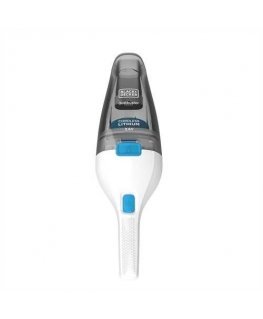 Black & Decker NVC115JL rokas turamais putekļsūcējs Pelēks, Balts Bezmaisa