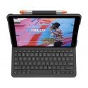 Logitech Slim Folio QWERTZ Saksa keel Bluetooth Grafiit Logitech Slim Folio QWERTZ Saksa keel Bluetooth Grafiit