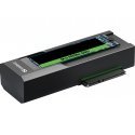 Sandberg 136-49 saugojimo diskų prijungimo stotis USB 3.2 Gen 2 (3.1 Gen 2) Type-C Juoda