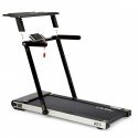 HMS LOOP12 MULTI electric treadmill with desk 1-12 km/h, black