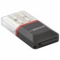 Esperanza EA134K card reader USB 2.0 Black, Silver, Transparent Esperanza EA134K card reader USB 2.0 Black, Silver, Transparent