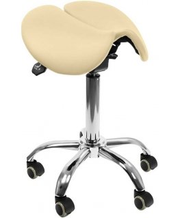 Spacetronik Ergonomic adjustable stool SELLA beige