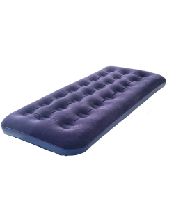 Rebel Single inflatable sleeping mattress + pump, 186 x 76 x 22 cm