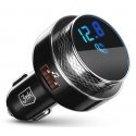 3MK Hyper Car FM Transmitter 87,5 - 99,8 MHz USB Melns 3MK Hyper Car FM Transmitter 87,5 - 99,8 MHz USB Melns
