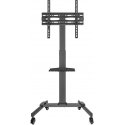 Cabletech Mobile TV holder - stand with shelf
