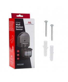 Wall-mounted motion and twilight sensor MCE25GR