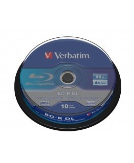 Verbatim 43746 чистые Blu-ray диски BD-R 50 GB 10 шт