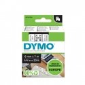 DYMO D1 -Standard Labels - Black on White - 6mm x 7m
