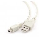 Gembird CC-USB2-AM5P-3 USB cable USB 2.0 0.9 m USB A Mini-USB B White