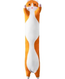 Milla & Måns - kissapehmolelu, 70 cm, oranssi