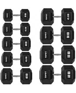 Hanteles 27,5 kg HMS HEX-PRO 27,5