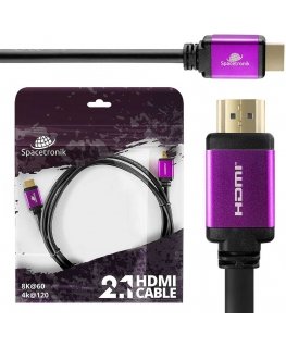 Cable UHS HDMI 2.1 8K Spacetronik SH-SPR120 12m