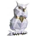 Beldizart Wizardi 3D Papercraft Kit Owl white PP-1SOV-2WG