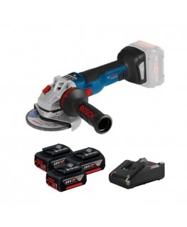 Cordless angle grinder BOSCH GWS 18V-10 SC 3x5.0Ah CT