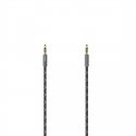Hama 00205129 Audio Cable 0.75 m 3.5mm Black/Grey Hama 00205129 Audio Cable 0.75 m 3.5mm Black/Grey