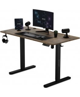 SENSE7 electric desk Nojo 120x60 black oak