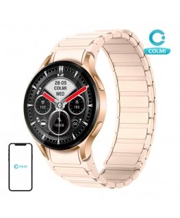 Colmi i28 Ultra smartwatch with magnetic strap (gold)