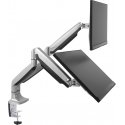 Mozi Dual Display Gas Spring Desk Stand for two monitors