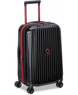 Delsey F1 Securitime Zip Expandable 56 cm suitcase, black