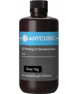 Anycubic Normal UV -hartsi 3D -tulostimeen, 1kg, harmaa