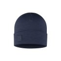 gorro BUFF MERINO HEAVYWEIGHT BEANIE SOLID NIGHT BLUE
